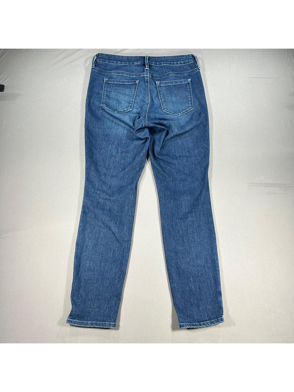 Athleta Sculptek Jeans Womens 4 Blue Stretch Sculpting Skinny Denim